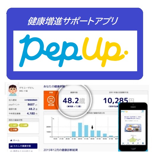 健康増進サポートアプリ